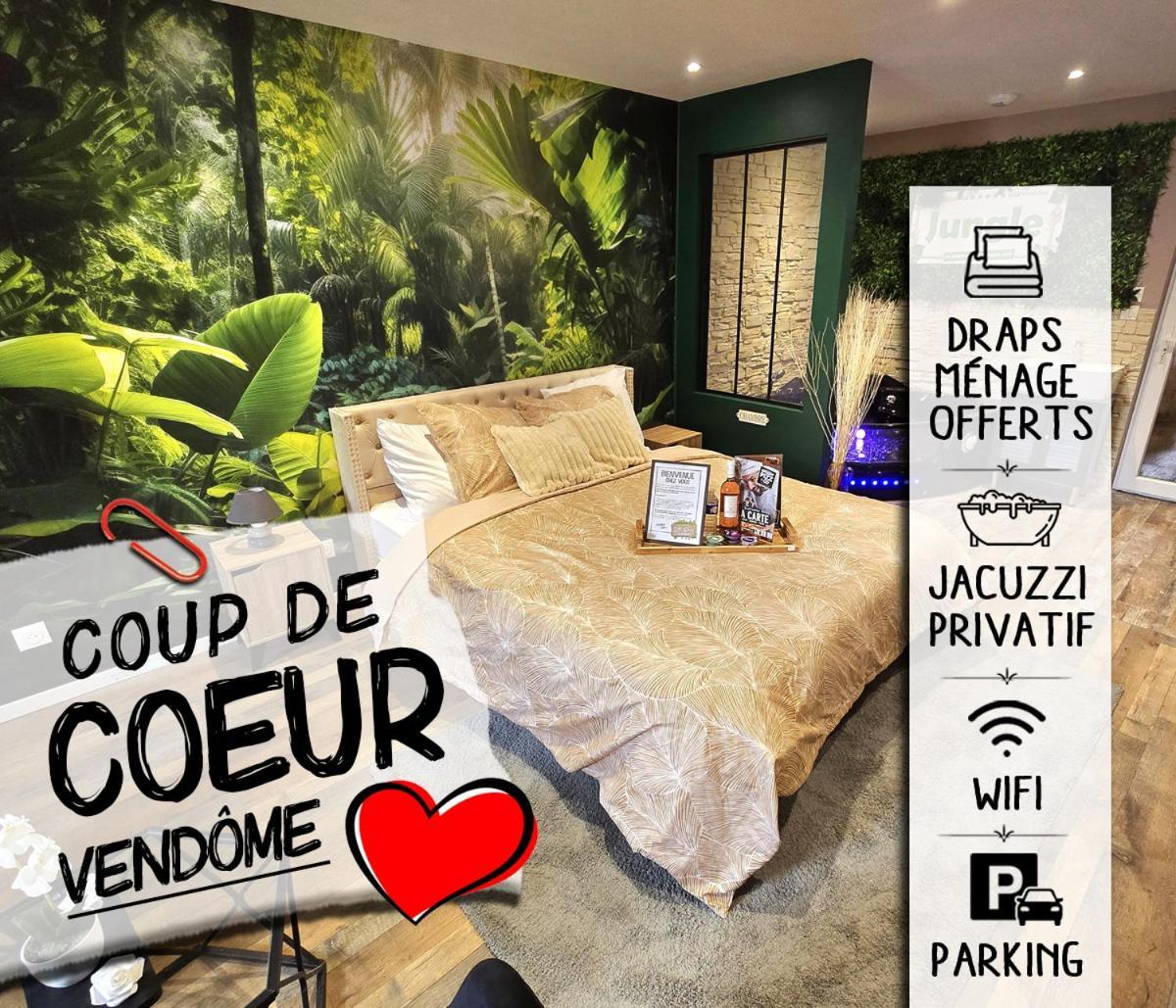 Appartement Chambre Cosy - Jacuzzi - Little Room Вандом Екстер'єр фото
